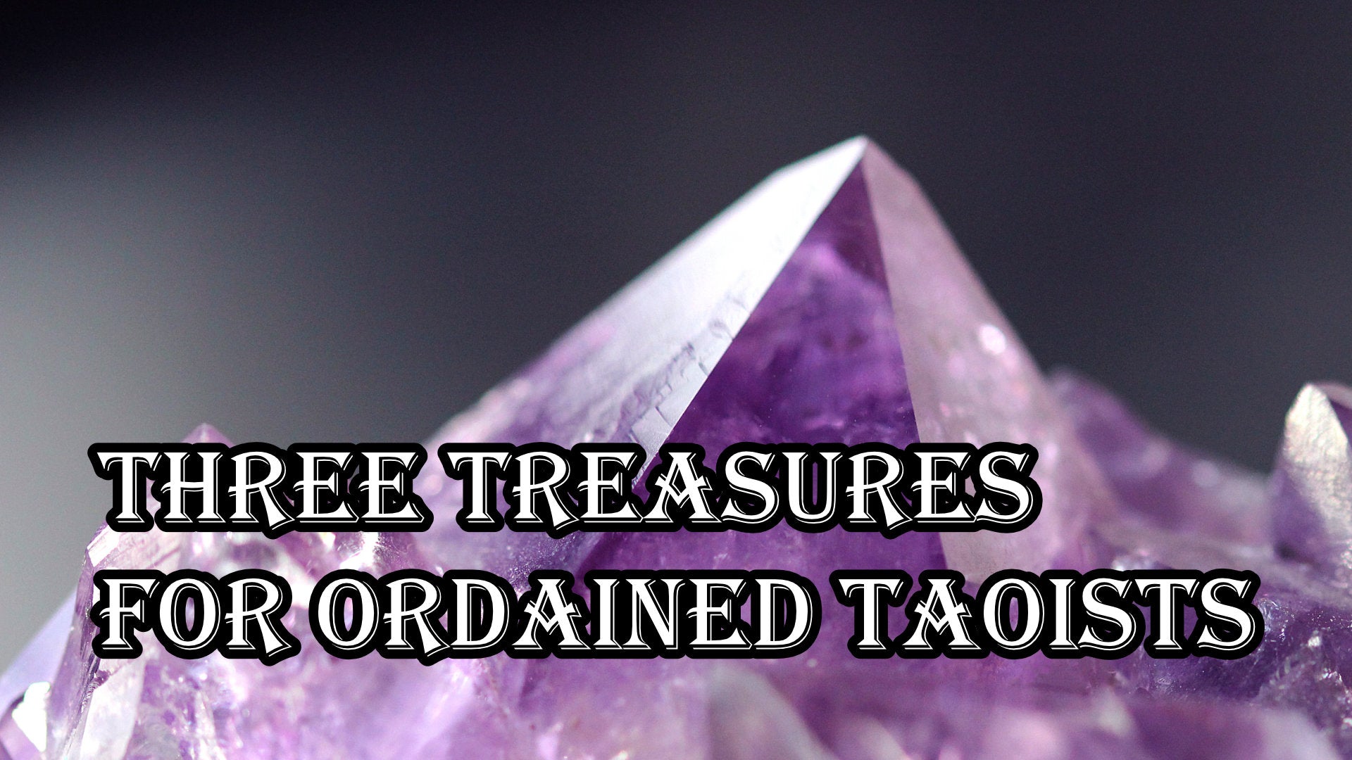 
                  Ordained Taoist Three Treasures
                
